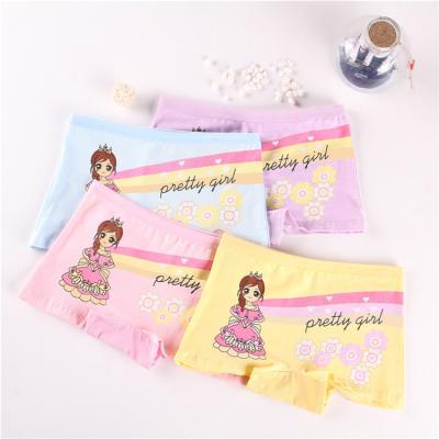 China QUICK DRY Soft Cotton Babies Panties Cartoon Shorts Lovely Printed Kids Underwear for sale