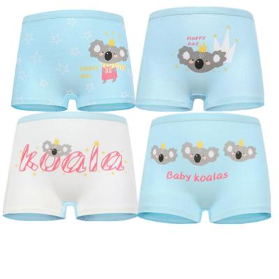 China QUICK DRY Wholesale Kids Boxer Panties Girl Cotton Girls Short Underwear for sale