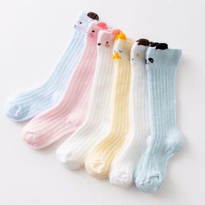 China Cute QUICK DRY Warm Kids Cotton Knee Tube Socks Long High Knee Breathable Baby Girl Stocking Socks for sale