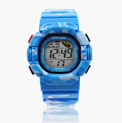 China SANSE S-607 alarm sports relojes cheap digital wristwatch sports multifunctional waterproof wlectroni for kids children boy girl for sale