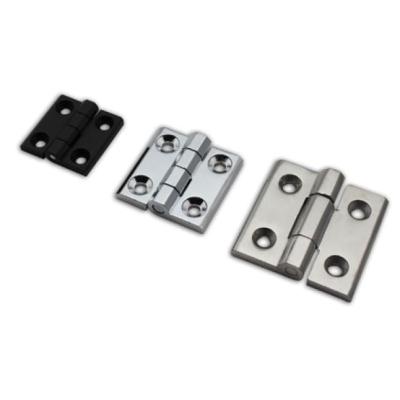 China TANJA K07-1-1 Anti-Corrosion Regular Hinge Car Door Butt Hinge Zinc Alloy Silver Hinge for Generator and Machine Tools for sale