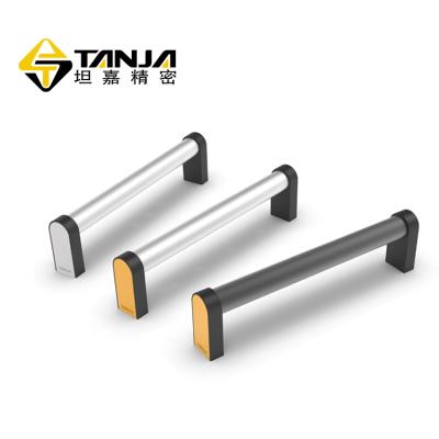 China TANJA L11-180-D20-W Metal Cabinet Handle Aluminum Alloy Deck Handle Contemporary Tubular Industrial Pull Handle for sale