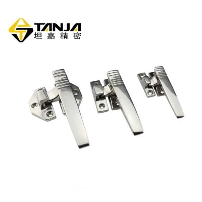 China Cast type stainless steel TANJA M02B-2 compression door handle 304 stainless steel mechanical door handle for sale