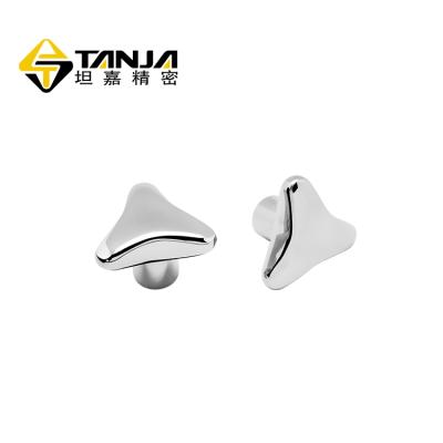 China TANJA T52-40-M8-M Stainless Steel Three Star Nut Mirror Mirror Instruments Testing Button for sale