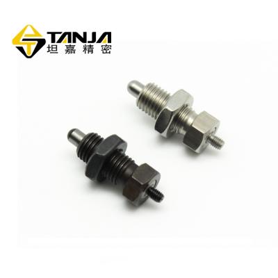 China It can be used together with cylinder and electromagnetic. TANJA S07 China made high quality black oxide stainless steel indexing and position elements indexing plunger for sale