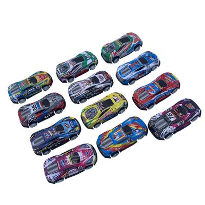 China Toy Manufactory Direct Good Quality Fairground Diecast Cheap Price Kids Mini Metal Alloy Sliding Toy Car for sale