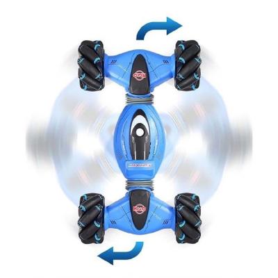 China Remote Control Kids Stunt Car 360 Rolling Twisting Car Watch Gesture Control Stunt Double Sided Rc Car Toy for sale