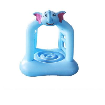 China Cheap Factory Price Blue 3+ Color Powerless Inflatable Elephant Bouncer For Kids Outdoor Play for sale