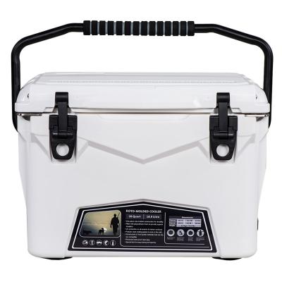 China Waterproof Rotomold Chest Camp Cooler Cooler Cooler Box Ice Chest Box For Fishing 20QT for sale