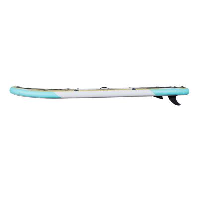 China 10 inch unisex single standup surfing inflatable SUP, popular inflatable SUP for sale