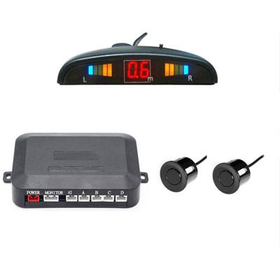 China Cheap 2sensors Parking Aid Led Parking Sensor For Car Reversing Aid for sale