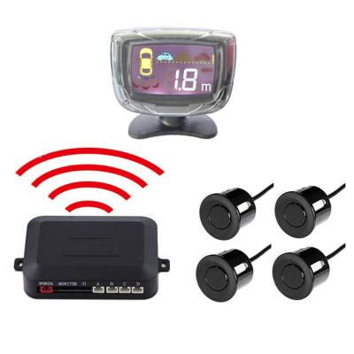 China OEM Factory Wireless Easy Installation LCD Display Radio Parking Sensor With 22mm Sensor for sale