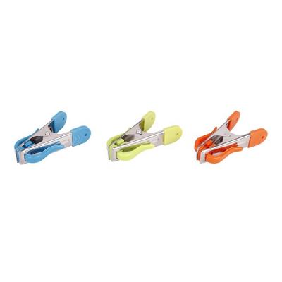 China Eco-friendly hardware set of 40 outdoor stainless steel clothespin pegs, hanging clips for sale