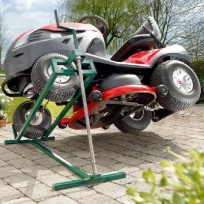 China Metal Hand Push Lawn Mower Jack Lift Riding Tractor Yard Outdoor Garden Repair Lifting With Low MOQ for sale