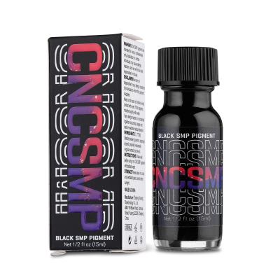 China Black Scalp Micropigmentation Ink 15ml Makeup Tattoo Ink for sale