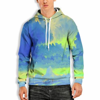 China 2022 New Spring 3D Print Viable Size Men's Digital Hoodies Loose And Unisex Casual Knitted Sweatshirt Pullover Hoodies for sale