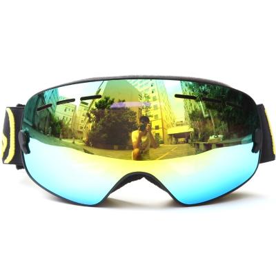 China Wholesale Children's Goggles Outdoor Sports Custom Logo Glass Women's Ski Snowboard Goggles for sale