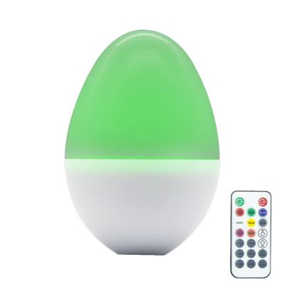 China Activity Decoration Outdoor Color Egg Mood Lighting Night Lamp Easter Christmas Decorations Changing Light for sale