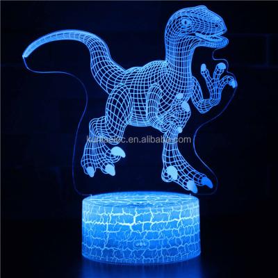 China 3d Night Light Touch Sensor 3D Optical Illusion LED USB 3d Acrylic Lamp Led 3d Lamp Light Acrylic Lamp for sale