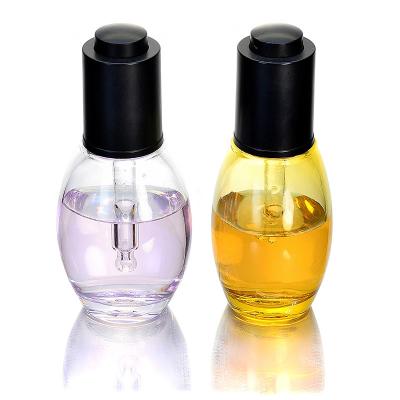 China Personal Care 45ml Thick Wall Essential Oil PETG Bottle Perfume Bottle for sale