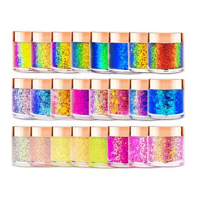 China Single Selling Private Label 24 Colors High Dye Individual Long Lasting Liquid Chameleon Eyeshadow Waterproof Glitter Waterproof Hot for sale