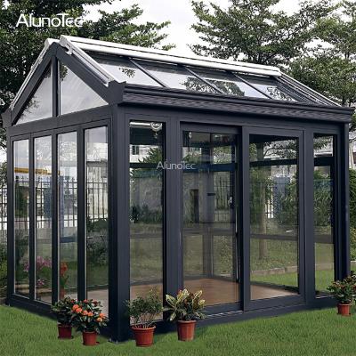 China Fabric Laminated Glass Room Solarium Glass Solarium For Window Waterproof Modern Outdoor Fences Curtains for sale