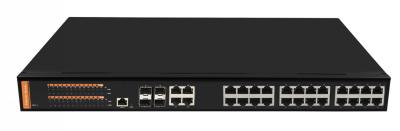 China 24x10/100/1000Base-TX to 4xGigabit Combo/24xPoE (In Optional)  Managed Fiber Ethernet POE Switch  15W/30W/50W Optional for sale