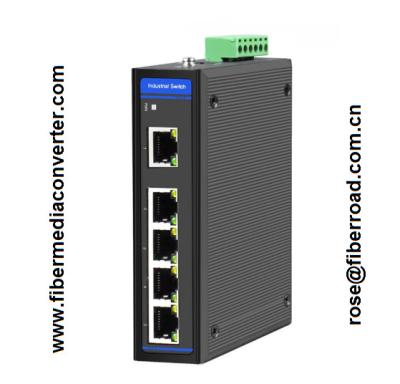 China Schneller Ethernet FR-7N1005 PoE-Schalter, Unmanaged, 5x10/100Base-TX/4xPoE (PoE in optionalem) - 40℃~85℃ zu verkaufen