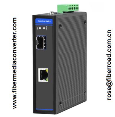 China 1x10/100Base-TX to 1x100Base-FX Industrial Fiber Media Converter With PoE af/at/bt Optional, FR-7N1101-SFP,  -40 to 85°C for sale