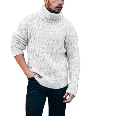 China Anti-wrinkle men's sweater lapel solid color new men's sweater 2021 autumn/winter loose sweater men for sale