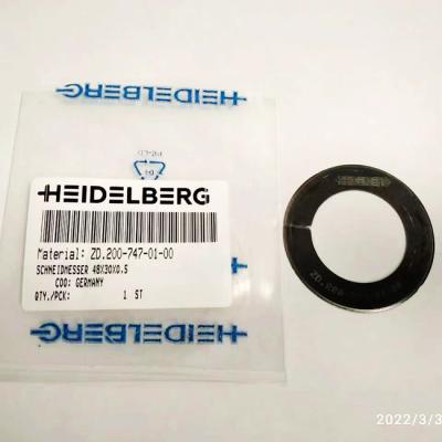 China ZD.200 747 01 00 Heidelberg Disc Knife  Slitter Wheel Stahl Slitting Knife Trimming Blade for sale