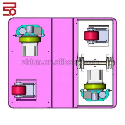 China ZHLUN robot AGV 500kg chasis truck with one omni-direction wheel for transportation for sale