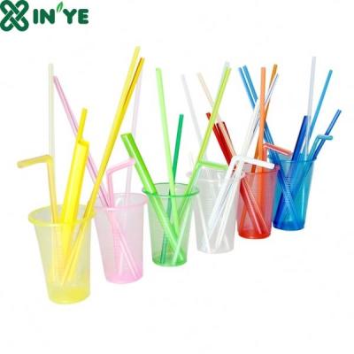 China Disposable Individual / Bulk Pack Drinking Disposable Plastic Straw for sale