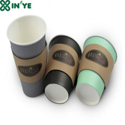 China Disposable Hot Selling Paper Cup Wave Sleeve for sale