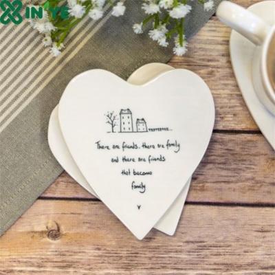 China Sustainable Hot Sale Customized Logo And Shape Paper Cup Table Mat Absorbent Coaster for sale