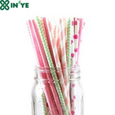 China Eco-friendly 100% Biopoly Pla Bioplastic Biodegradable Straight Milkshake Straws 8*210mm In Box for sale