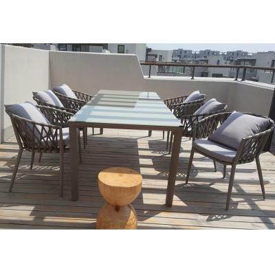 China Factory Supply Custom Wholesale Cheap Contemporary Metal Dining Room Dining Set for sale