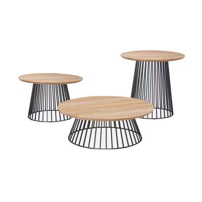 China Nordic Modern Outdoor Waterproof Round Dining Table Round Dining Table for sale