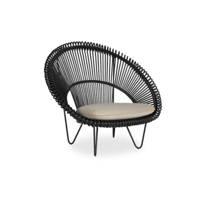 China Modern Custom Nordic Style Rope Rattan Waterproof Modern Outdoor Chair for sale