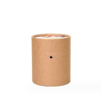 China Bio-degradable Custom Personality cylinder Essential Cardboard Round Paper tube Packaging box for sale