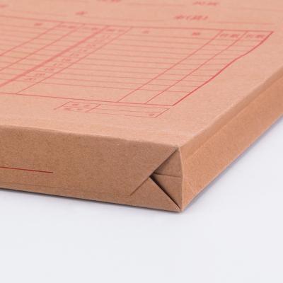 China Business Envelope Recyclable Classic Custom Printing Packaging Brown Kraft Paper Envelope with Button and String Paperboard for sale