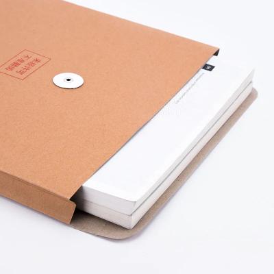 China Business Envelope A4 300g paper Thick Envelopes Kraft File Bags padded envelope packaging for sale