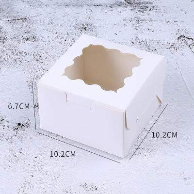 China Recycled Materials Wholesale Custom Printed Donut Box Packaging Food Doughnut Box for sale