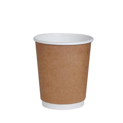 China Disposable Factory Manufacturer Disposable Cup Hot Coffee 8oz Paper Cups With Logo Paper Coffee for sale