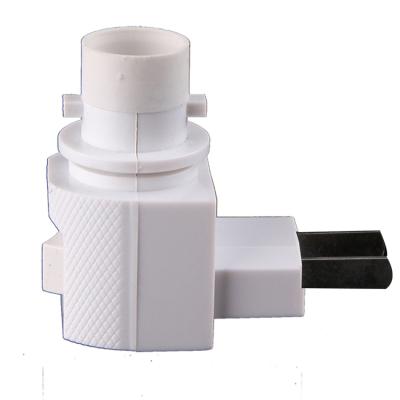 China Electrical European Night Light Switch Adapter CE ROHS E12 Socket Socket Lamp Holder with 5W 7W 15W 220V for sale