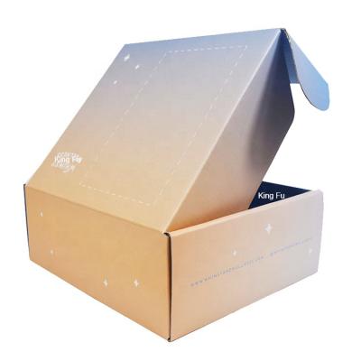 China paper & Custom Cardboard Logo Printing Corrugated Cardboard Packaging Box Printing Shipping Shipping Factory for sale