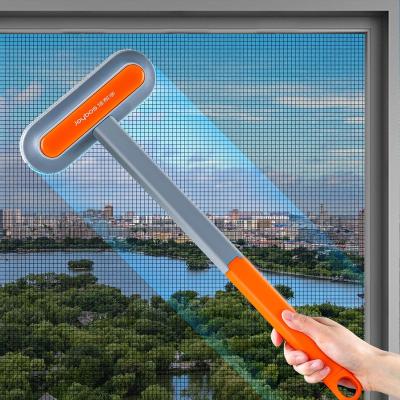 China JOYBOS Window Screen Cleaner Brush Disposable Window Mesh Screen Cleaner and Squeege Window Screen Cleaning Brush for sale