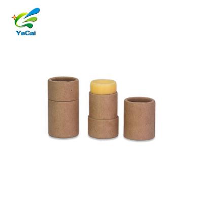 China Plain Biodegradable Kraft Paper Plastic Cardboard Air Freshener Containers Free Lift Up Paper Tube for sale