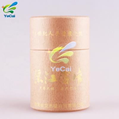 China Wine packaging round tube tea paper box with PVC clear window fashion paper luxury gift can paepr packaging for sale