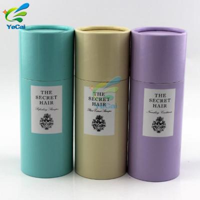 China Handmade Free Sample Custom Tea Packaging Paper Tube , Round Empty Coffee Cans Packaging Tube Box for sale